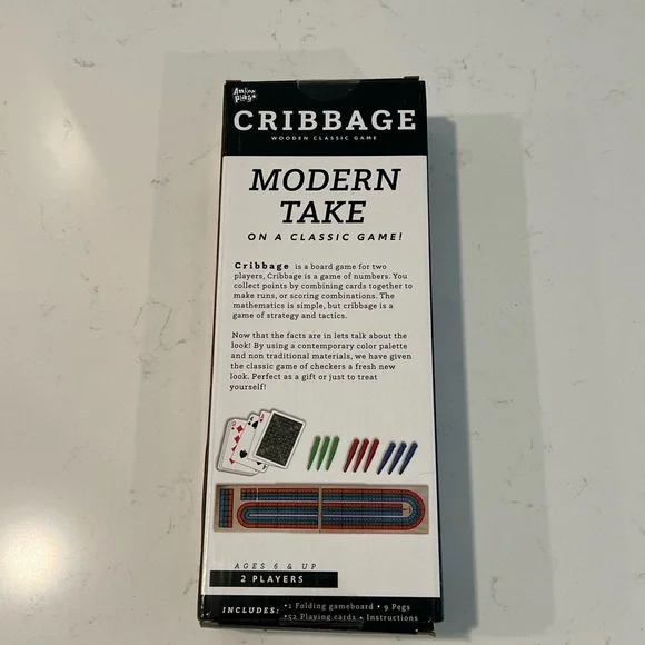 Cribbage Board Game (NEW & SEALED) - Picture 5 of 7